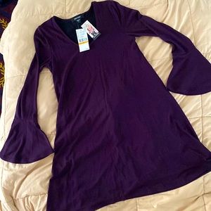 Karen Kane purple mini dress sz s